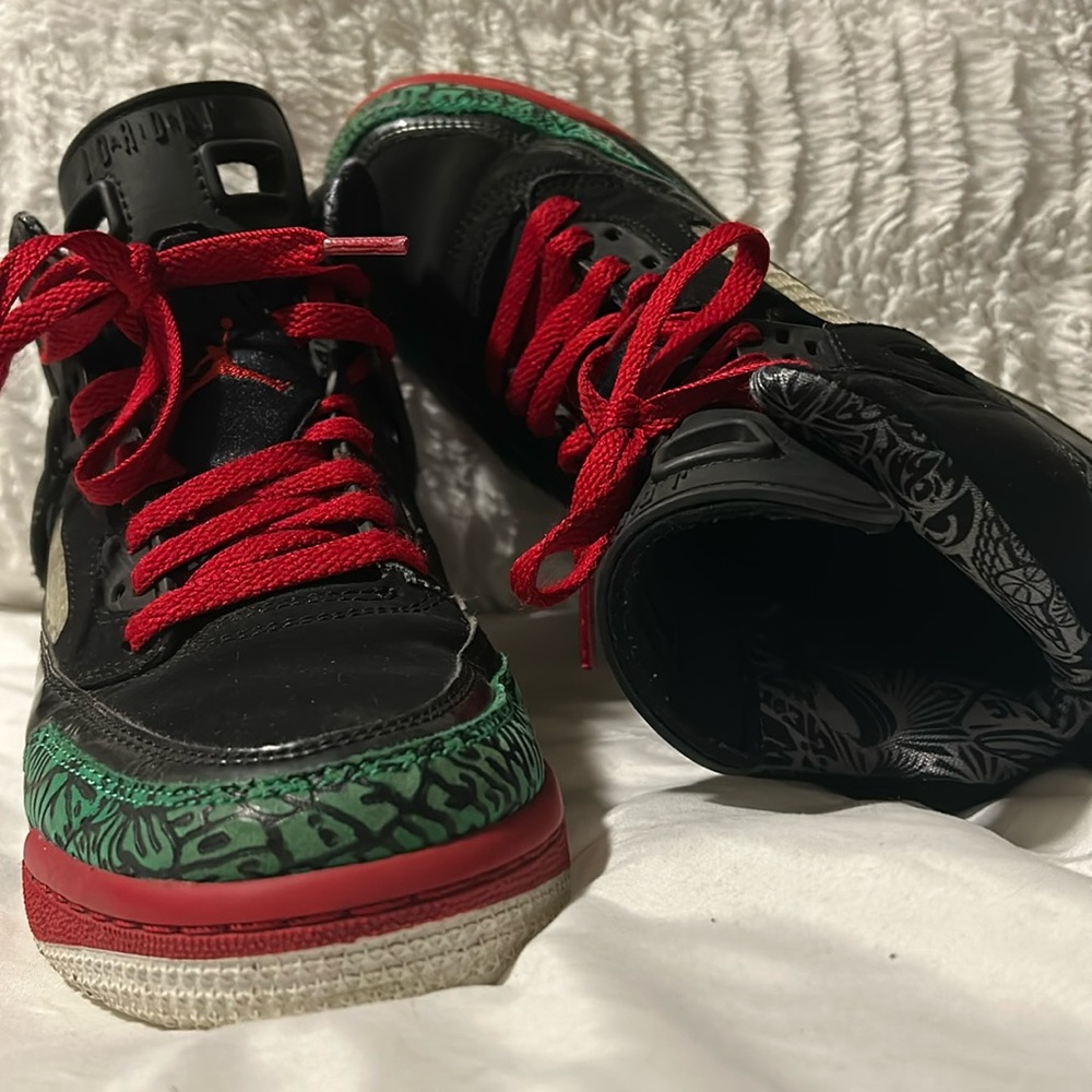 Air Jordan Spizike OG Black Red Green shoes